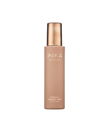 INIKA Organic Natural Tanning Mist. Streak-free golden tan without toxic chemicals. Natural Vegan and Cruelty-Free Formula.