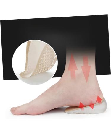 Mobestech 4 Pairs Orthotic Insoles for Achilles Tendonitis | Height Boosting Shoe Lift Inserts for Women | Gel Floor Mat Support - Buy Online on GoSupps.com