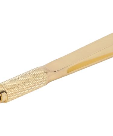 Nail Shaping Tweezers Double End Portable Nail Cuticle Pusher Stylish Look for Home (Gold) - Buy Online on GoSupps.com