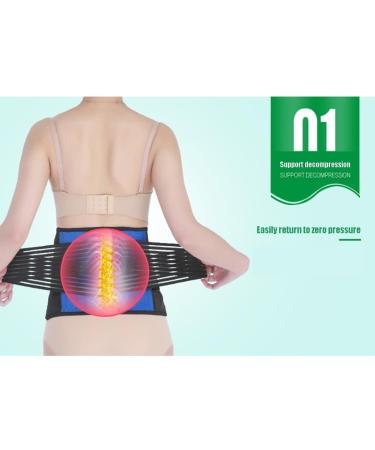 Buy Tylxayoxa Adjustable Waist Support Belt - Firm & Breathable Lumbar Support for Men & Women (XXL) - Ideal for Health & Fitness - Buy Online on GoSupps.com