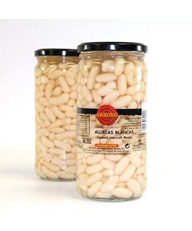 Alubia Blanca white haricot beans 700g (2 jars)