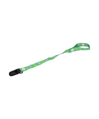 Universal Pacifier Holder for Toddlers - Foldable Clamp Design Safety Animal Pattern (Green Elephant) - 39cm for Home Use - Buy Online on GoSupps.com
