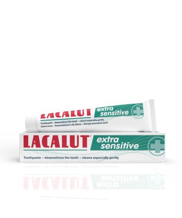 LACALUT Extra Sensitive Toothpaste  Repair & Protect Sensitive Teeth - Cavity Prevention & Stain Removal 2.5 Ounces