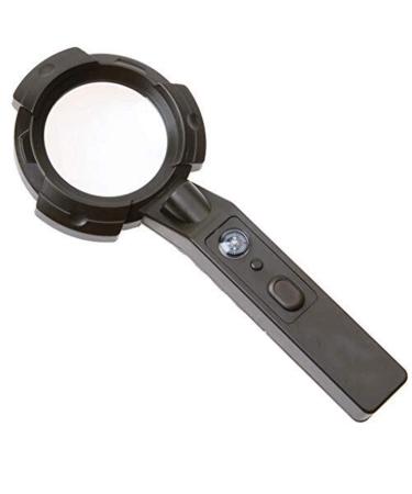 Glass Outdoor Mounted Multi-Function Photoelectric Magnifier 6 LED Lights Illuminated Flashlight Compass Magnifier Magnifier for Reading Made in China