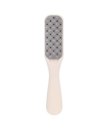 Foot Scrubber Dead Skin Remover Foot Scrubber ABS Stainless Steel Portable Heal Cracked Heels Comfortable Grip Callus Remover for Feet for at Home Foot Care