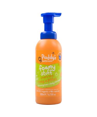Paddy's Bathroom 200 ml Rosy Apple Organic Foamy Stuff Hand and Body Wash