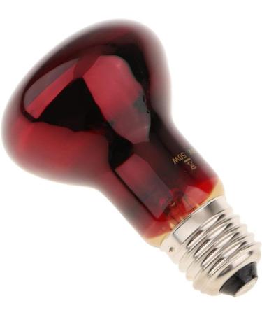 Tenlacum 40/50/60/75/100W Infrared Basking Spot Lamp Single Max Heat Reptile Red Bulb Light (40W) - Buy Online on GoSupps.com