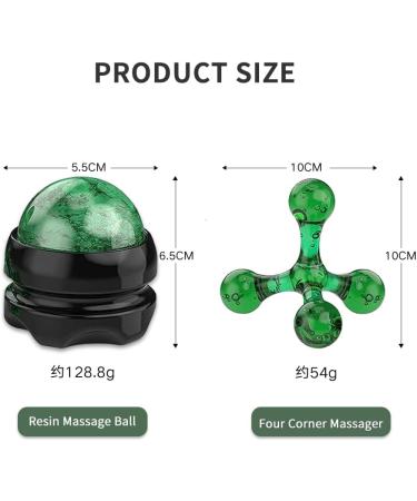 Massage Ball & Fascia Ball - Self-Massage & Trigger Point Therapy for Back & Neck Pain Relief | Acupressure Massager - Buy Online on GoSupps.com