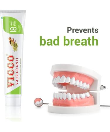 Vicco Vajradanti Ayurvedic Paste - 18 Herbs & Barks Saunf Flavor 160g (Pack of 3) | Premium Natural Oral Care - International Shipping - Buy Online on GoSupps.com
