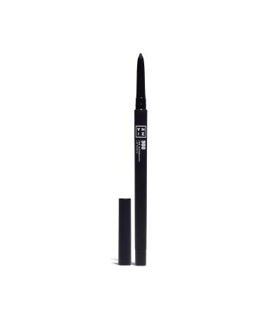 3ina 3INA MAKEUP The Automatic Lip Pencil 900 Black Long Lasting Retractable Lip Pencil Waterproof Lip Liner with Sharpener Vegan Cruelty Free