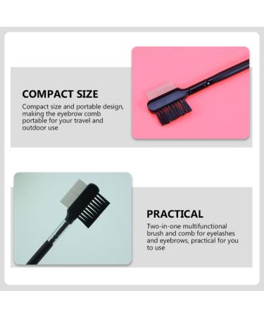 Beaupretty Eyelash Extension Mascara & Eyebrow Shaper Set - 2 Piece Makeup Brush Tools for Perfect Eyebrows & Lashes | International Shipping Available - Buy Online on GoSupps.com