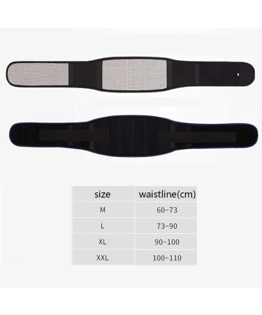 Lower Back Support Belt - Pain Relief & Injury Prevention | Self-Heating Lumbar Support for Herniated Disc | Sch Black M - Buy Online on GoSupps.com