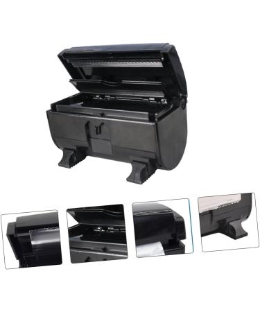 2 Pcs Tin Foil Fold Hairdressing Foil Dispenser Foil Dispenser Hairdressing Foil Cutting Machine Abs Environmental Protection Material Mini Care Product Blackx2pcs 17x9cmx2pcs - Buy Online on GoSupps.com