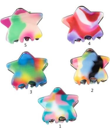 xbiez Star Hair Claw Clip for Women Little SharkClip Hair Banana Clip Jaw Clamp Y2k Hair Barrettes Female Hair Decor Jewelry 5 - Buy Online on GoSupps.com
