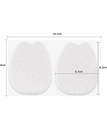 10 Pcs High Heel Cushion Inserts | Shoe Tongue Cushions & Forefoot Pain Relief Pads for Women | Anti-Slip Insoles for Comfort - Buy Online on GoSupps.com