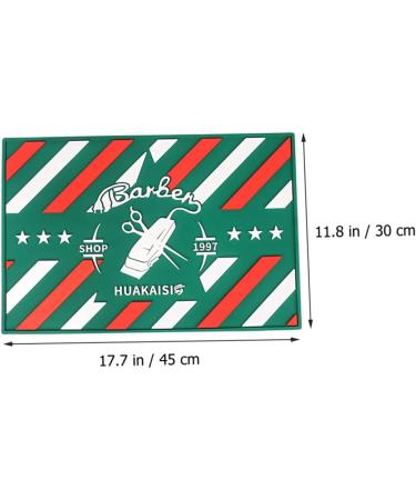 Healeved Haircut Mat Barber Mat for Station Hair Styling Station Mat Hair Tools Holder Straightener Hair Tools for Women Rollers Hair Curlers Vanity Accessories for Women - Buy Online on GoSupps.com