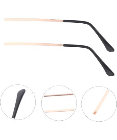 Lurrose Glasses Repair Set - 1 Pair of Glasses Legs Brakes Nasal Pads & Covers for Women - International Shipping Available - Buy Online on GoSupps.com
