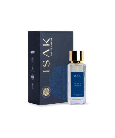 ISAK Eau De Parfum Premium Spray For Men Above & Beyond 50 ML (1.69 Fl oz) Long Lasting Woody Scents Perfume Luxury Fragrance For Valentines Day Gift