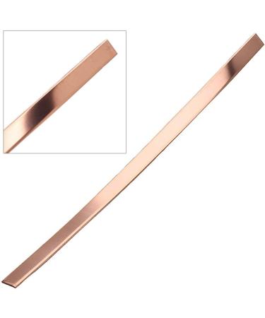 Jonoisax Pure Copper Flat Bar 2PCS - T2 Cu Rectangular Copper Sheet 2mm Thick 500mm Length 12mm Width | International Shipping - Buy Online on GoSupps.com