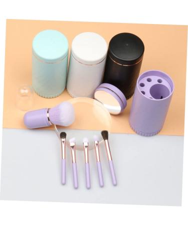 Didiseaon Makeup Brush Set - 5 Pcs Travel Size Cosmetic Brush Kit for Women | Perfect for Eyeshadow & Face Makeup - Buy Online on GoSupps.com