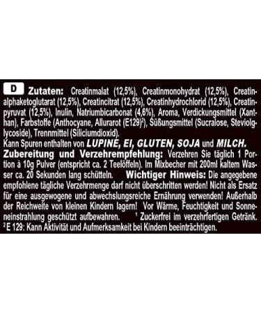 Shop IRONMAXX KREA7 Superalkaline Creatine Powder - Cherry Flavor 500g | Vegan & Sugar-Free | High-Dose 7-Component Formula - International Shipping Available - Buy Online on GoSupps.com