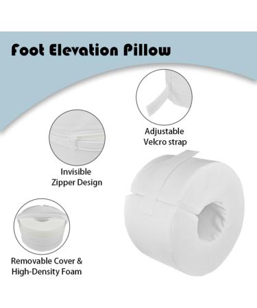 Foot Support Pillows - Ankle Heel Elevators for Pressure Sores & Soreness Relief | International Shipping - Buy Online on GoSupps.com