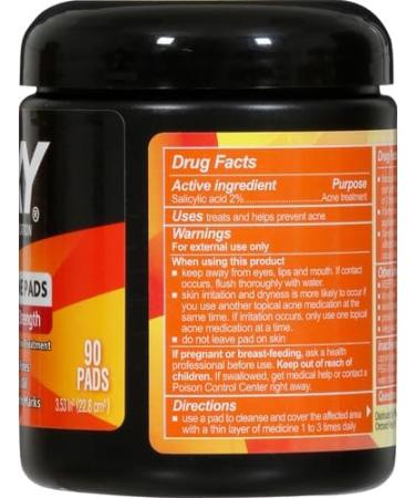Oxy Maximum Action 3-In-1 Treatment Pads 90 Count Packaging may vary (Pack of 2) 90 Count (Pack of 2) - Buy Online on GoSupps.com