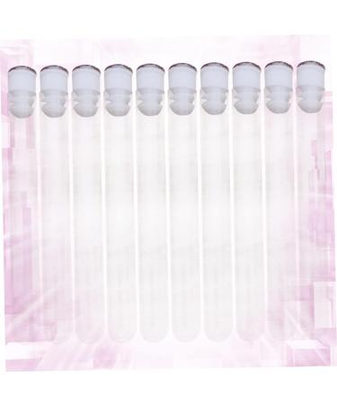 FRCOLOR 10pcs Hollow with Drill Eyelash Curler Makeup Brush Tube Colorful Lash Curler Filling Extend 11x1.2cm Random Color - Buy Online on GoSupps.com
