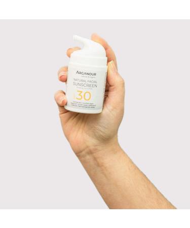 Natural&Organic Facial Sunscreen Spf30 50 Ml - Buy Online on GoSupps.com