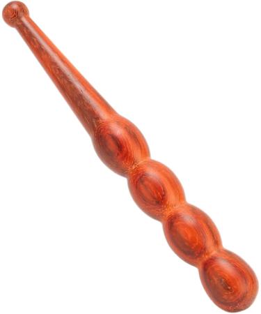 Wooden Foot and Hand Massage Stick - Traditional Reflexology Tool for Relaxation & Relief | Multi-Zone Body Massager - Buy Online on GoSupps.com