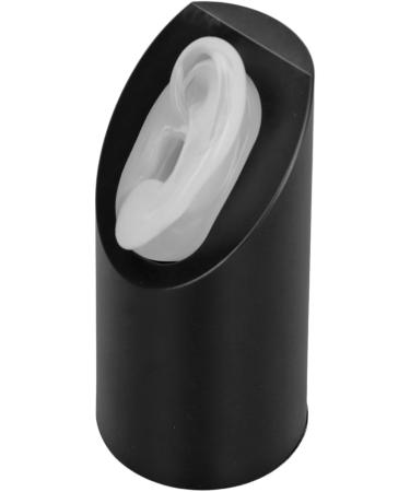 Clear Silicone Ear Model with Black Display Rack Soft Water Proof Hearing Tool Display Ear Model for Acupuncture (Left Ear) 1 Count (Pack of 1) - Buy Online on GoSupps.com