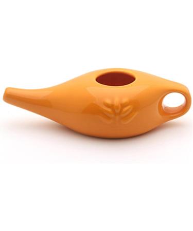 250ml Ceramic Pot Nose Cleaning Pot for Removes Nose Washing Green 19x9x6cm - Buy Online on GoSupps.com