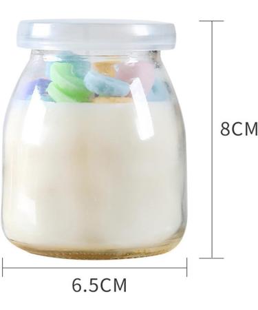 Buy Pudding Cup Donut Shape Scented Candle - 230G Floral Soy Wax Aroma | Perfect Gift for Home Decor Weddings and Meditation - Buy Online on GoSupps.com