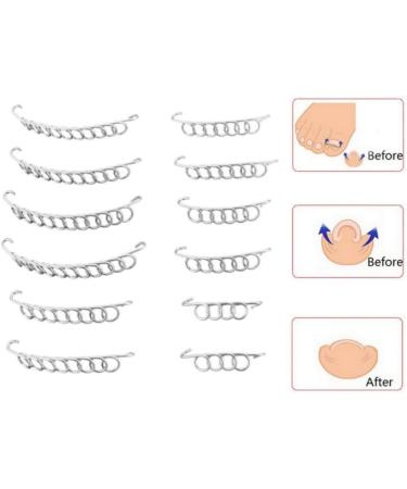 12 * Toenail Correction WireToenail Correction Wire Ingrown Toe Pedicure Tool Stainless Steel Toe Nail Recovery Corrector 12PCS - Buy Online on GoSupps.com
