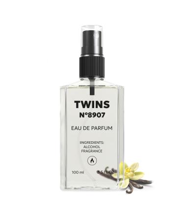 TWINS No.8907 | Unisex Perfume for Women and Men Eau de Parfum | 3.4 Fl Oz / 100 ml
