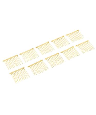 Chiwanji 10-Piece Vintage Hair Comb Set | Stylish Gold Hair Accessories for Women - Perfect for International Shipping - Buy Online on GoSupps.com