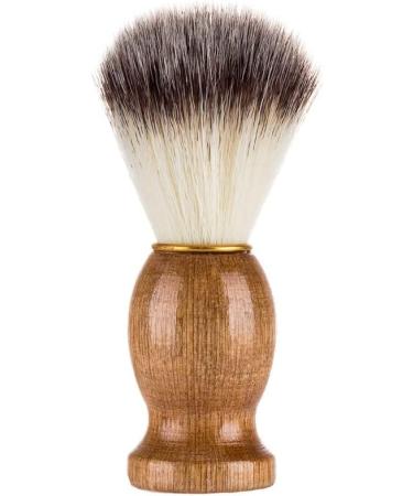 Ailife Natural Hair Shaving Brush for Men | Wooden Handle Beard Cleaning & Hairdressing Tool - Perfect for Salons & Home Use - Buy Online on GoSupps.com