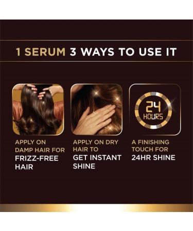 Streax Hair Serum with Walnut Oil - Frizz-free Satin Smooth Hair 100ml - Buy Online on GoSupps.com