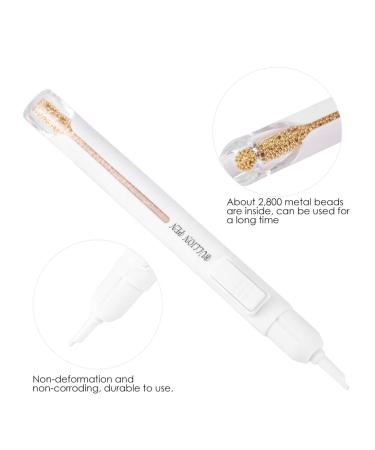 Buy Nail Art Bullion Pen - Metal Beads Dotting & Drawing Tool for DIY Manicure Decorations | International Shipping Available - Buy Online on GoSupps.com