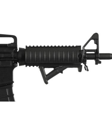 KOSxBO Premium Airsoft Angled Fore Grip - Black for Weaver Rails (20-23mm) | Enhance Your Airsoft Game - Buy Online on GoSupps.com