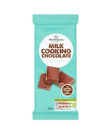 Morrisons Milk Cooking Chocolate 150g