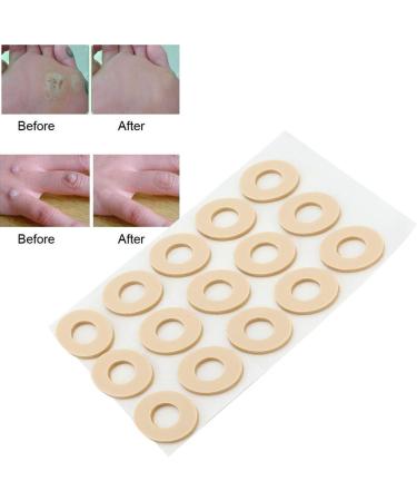 15Pcs Foot Corn Soft Callus Cushion Removal Plaster - Pain Relief for Toes, Heels, and Corns - Large Oval Shape - Buy Online on GoSupps.com