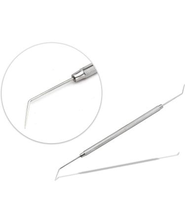 Premium Double-Sided Stainless Steel Dog Tooth Cleaner - Tartar Remover & Scaler for Pets | Effective Oral Care - Buy Online on GoSupps.com