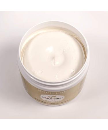 Bodipure Silky Milk Mud Mask - Spa Quality Body Treatment with Essential Milk Proteins & Vitamins - Moisturizing & Re-hydrating - 16 Ounce - Buy Online on GoSupps.com