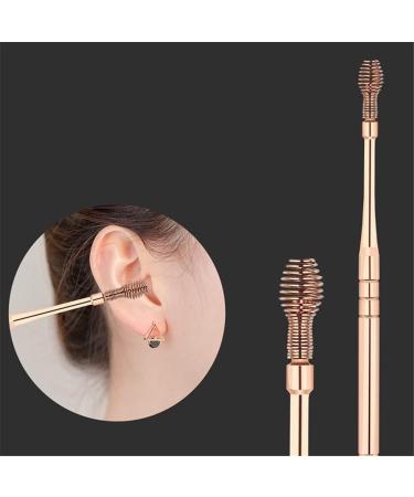 KouRy Portable 7-Piece Stainless Steel Ear Pick Set | Ear Cleaning Tools for Adults | hygienic Earwax Removal - Buy Online on GoSupps.com