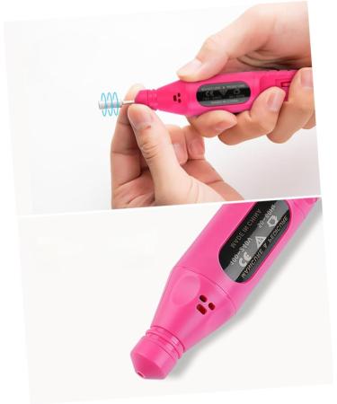 POPETPOP Nail Drill Machine Portable Nail Drill Portable Nail Polishing Machine Professional Acrylic Gel Tool Electrical Tools Nail Gel Nail Polishing Machine for Nail Art Drill rig Major 13.8*2.8cm Rosy - Buy Online on GoSupps.com