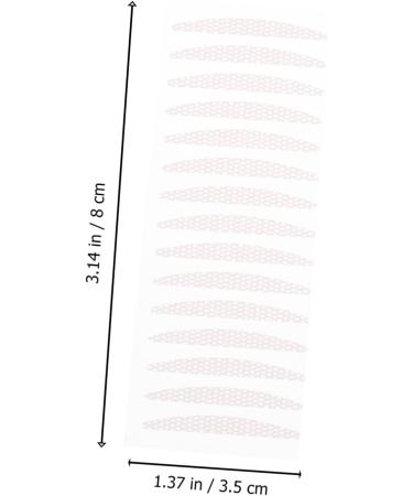 POPETPOP 25 Sheets Double Eyelid Sticker Duct Tape Clear Transparent Tape Clear Duct Tape Natural Double Eye Lifting Stickers Hooded Eyelid Stickers Makeup Supplies Eyelid Strips - Buy Online on GoSupps.com