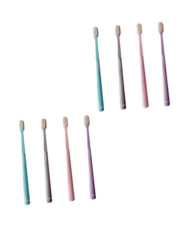 Gleavi 8 STK motherhood soft toothbrush pregnant toothbrush electric toothbrush hairy toothbrush mothers toothbrush miniature cleaning brush oral care pregnant woman