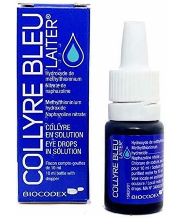ORIGINAL Collyre Bleu Blue Laiter Eye Drop - 10ml - New Packaging Same Formula! - Buy Online on GoSupps.com