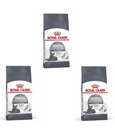Royal Canin Dental Care Adult Dry Cat Food 3 x 400g